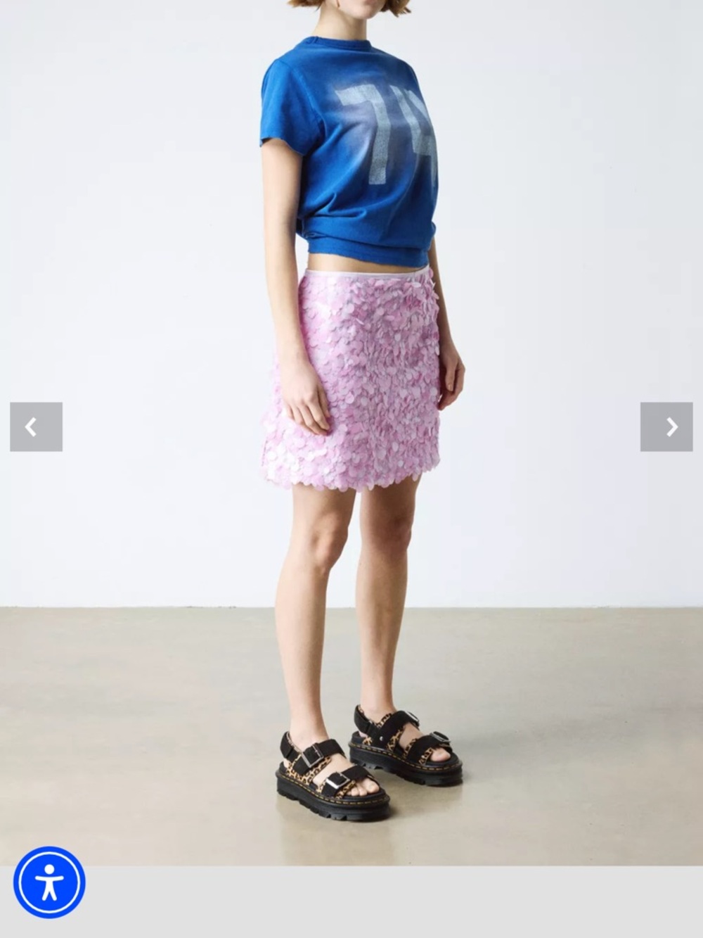 Dr. Martens 8 zebzag sandal Leopard Print Black Sandals - Picture 6 of 14